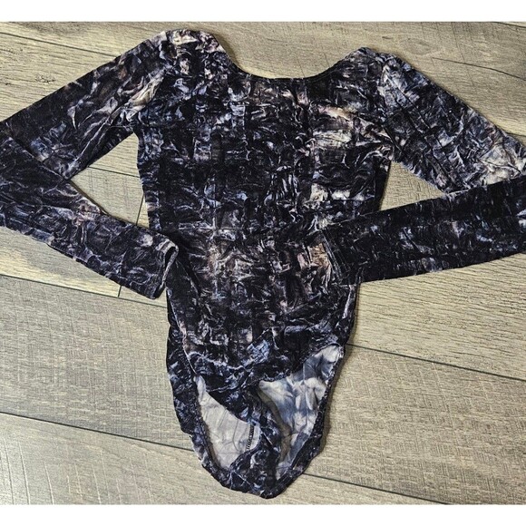 Motionware Gymnastics Leotard Velvet Small Adult - Picture 2 of 8